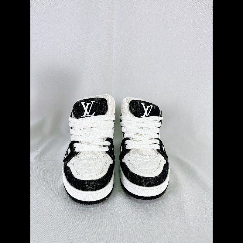 莉亞精品♡LV Trainer黑牛仔 尺碼1.5 近新閒置-1