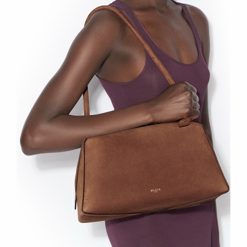 Alaia 女士 LE BOULEDOGUE單肩包均碼碼32cm*15cm*17cm-4