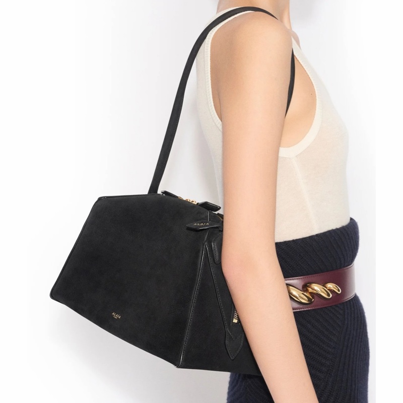 Alaia 女士 Le Bulldog 單肩包均碼碼32cm*15cm*17cm-2