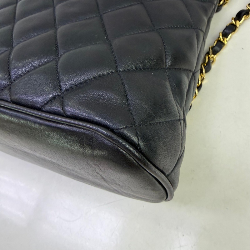Chanel vintage black color bag-9
