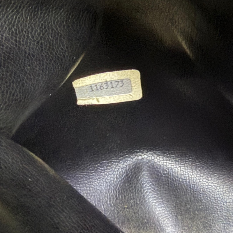 Chanel vintage black color bag-16