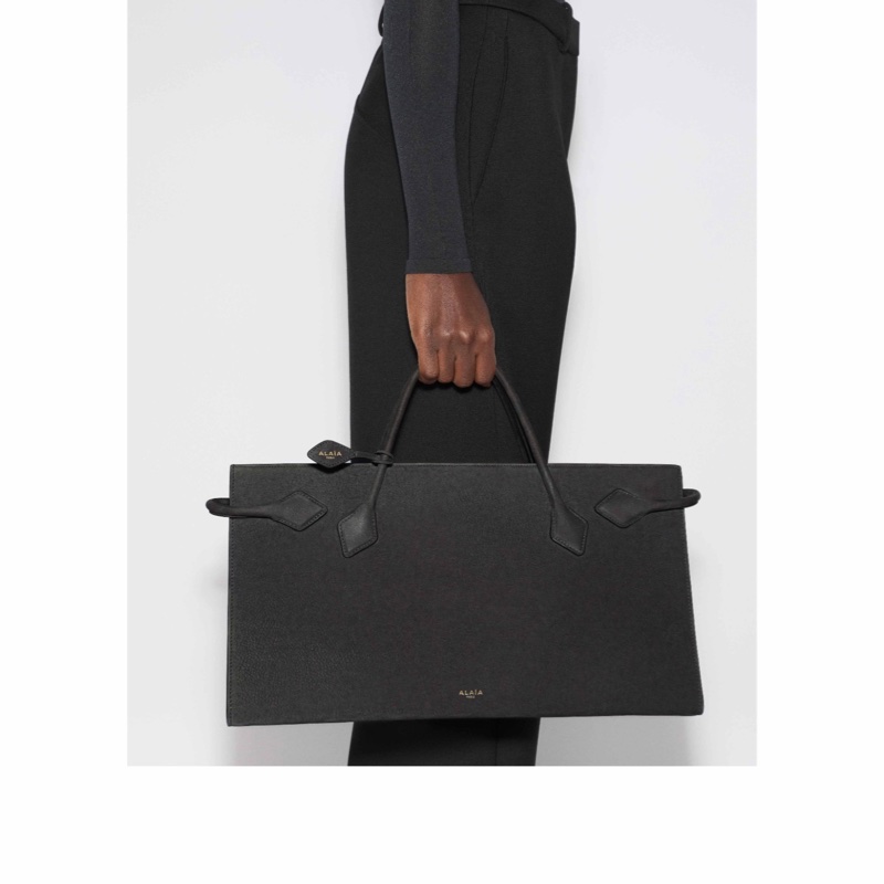 Alaia 女士 LE TECKEL 磨砂皮托特包 42cm*17cm*23cm-1
