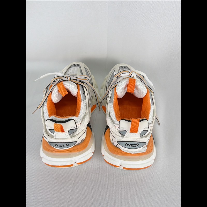 莉亞精品♡Balenciaga 白橘track 尺碼35 近新閒置-2