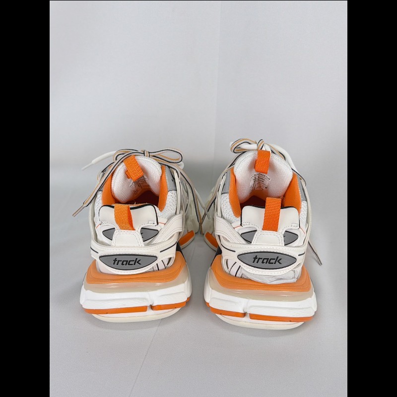 莉亞精品♡Balenciaga 白橘track 尺碼35 近新閒置-5