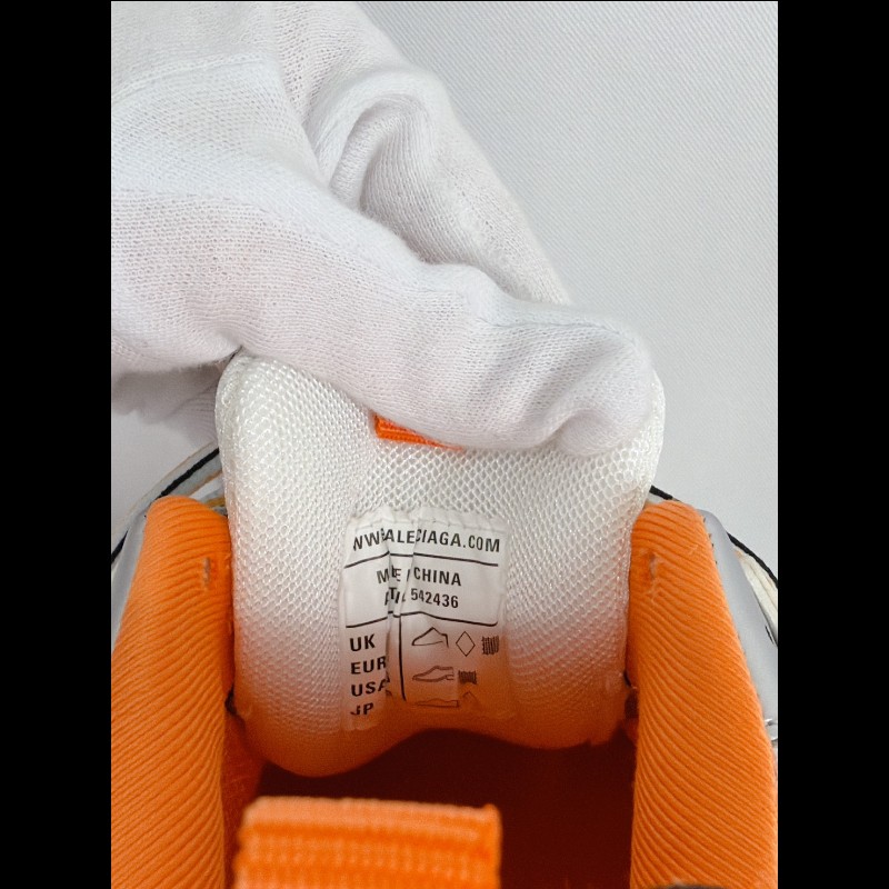 莉亞精品♡Balenciaga 白橘track 尺碼35 近新閒置-7