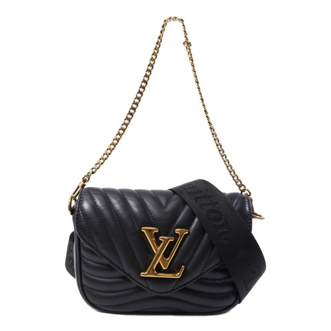 LOUIS VUITTON 牛皮皮革New Wave金扣手挽肩背兩用袋