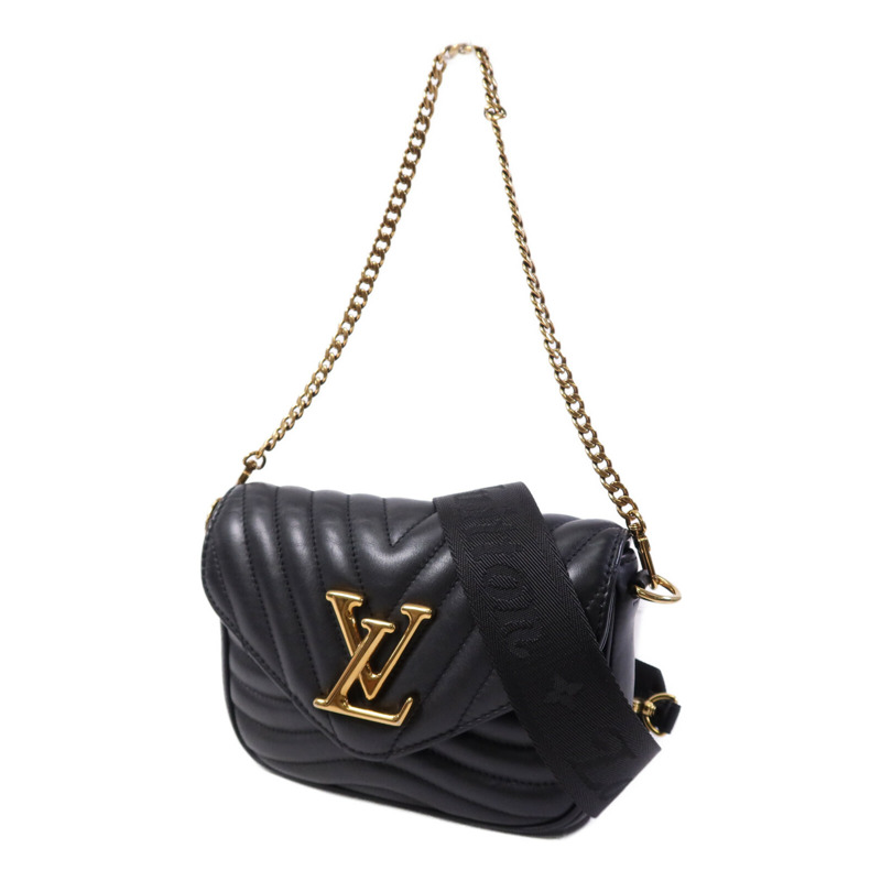 LOUIS VUITTON 牛皮皮革New Wave金扣手挽肩背兩用袋-2