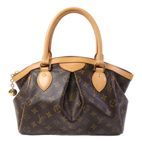 LOUIS VUITTON Monogram Tivoli PM金扣手挽袋