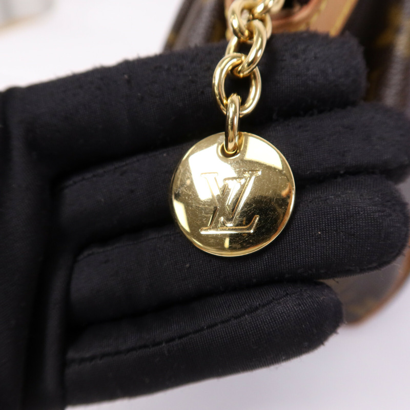 LOUIS VUITTON Monogram Tivoli PM金扣手挽袋-6