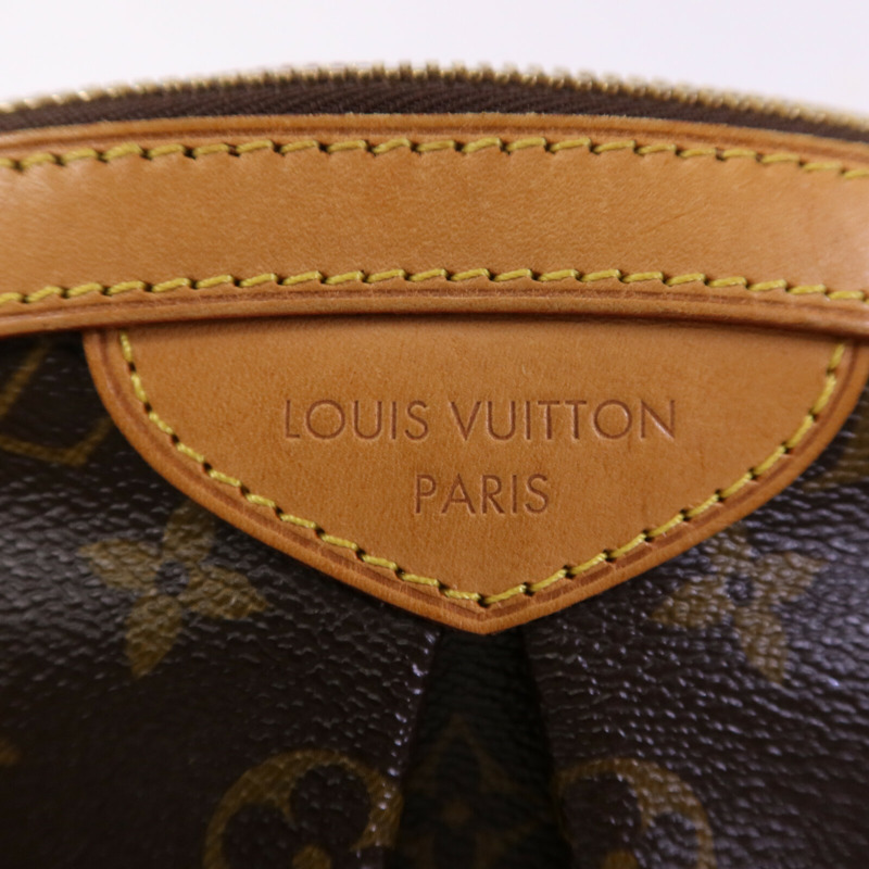 LOUIS VUITTON Monogram Tivoli PM金扣手挽袋-14