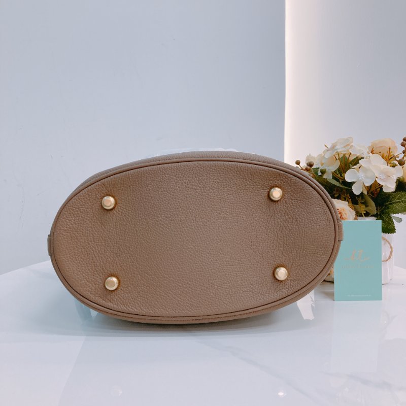 MS0650 Coach 蔻馳兩用水桶包包 Willow Calfskin Brown-4