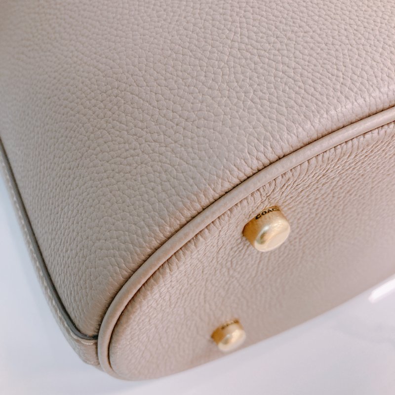 MS0650 Coach 蔻馳兩用水桶包包 Willow Calfskin Brown-5