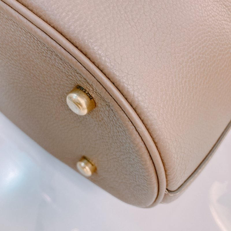 MS0650 Coach 蔻馳兩用水桶包包 Willow Calfskin Brown-8