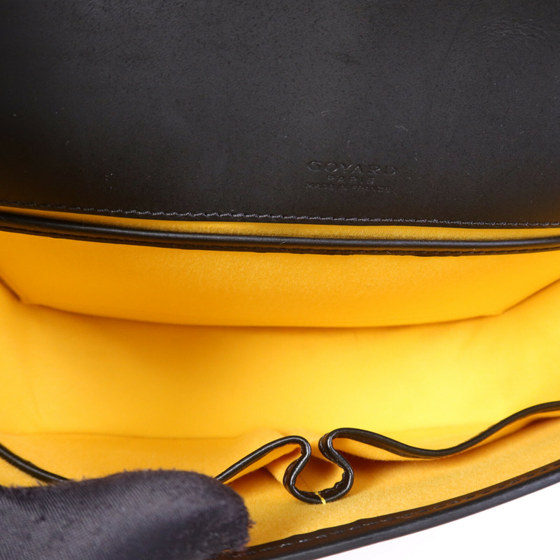 GOYARD 塗層帆布Belvedere PM銀扣肩背袋-4