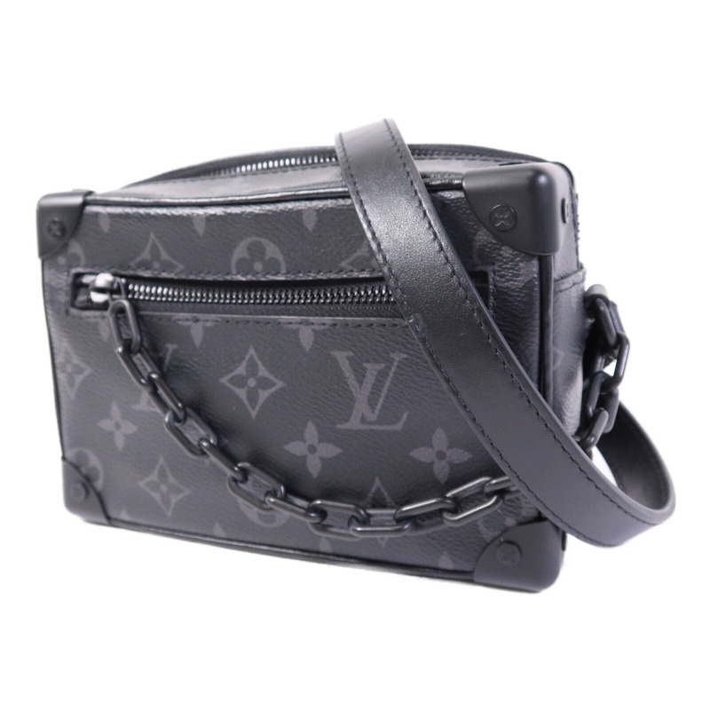LOUIS VUITTON Monogram Eclipse Mini Soft Trunk肩背袋-2