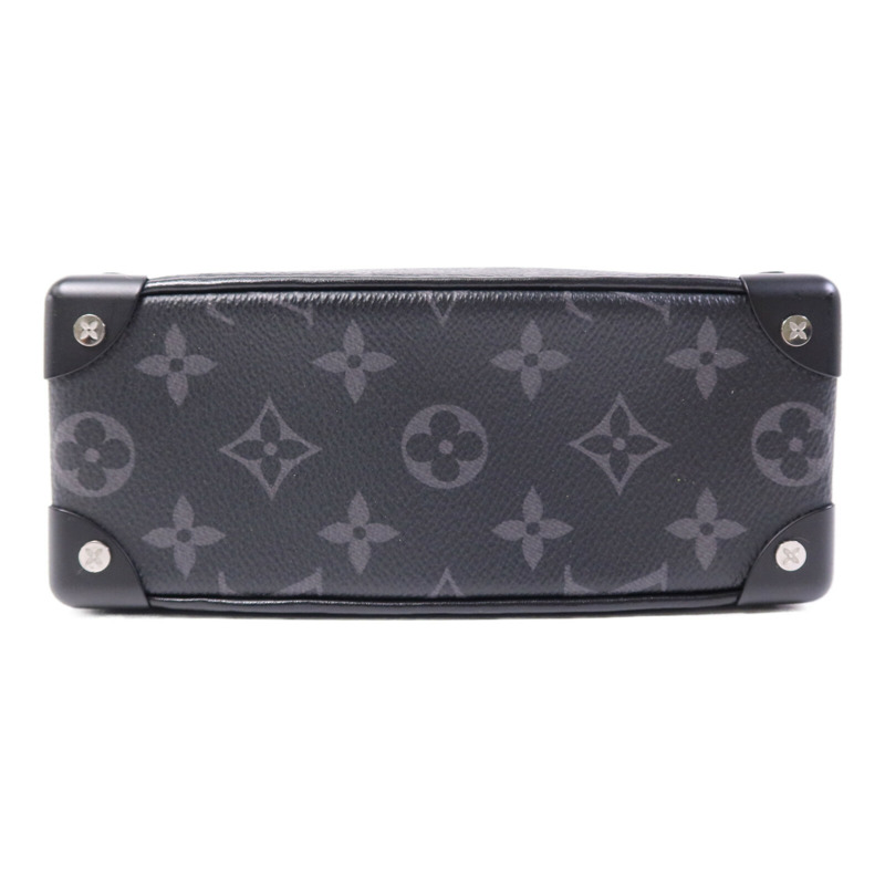 LOUIS VUITTON Monogram Eclipse Mini Soft Trunk肩背袋-3