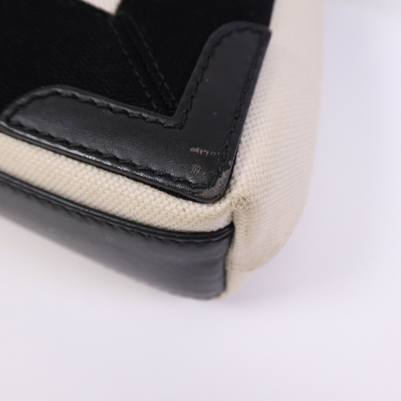 BALENCIAGA 帆布/牛皮皮革Tote Bag銀扣手挽肩背兩用袋-10