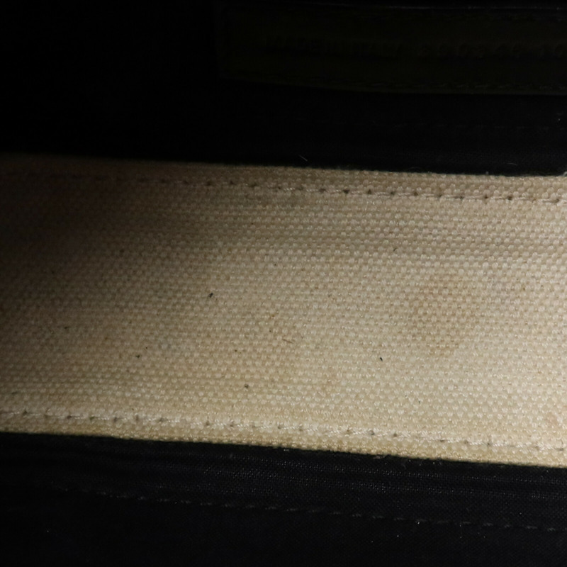 BALENCIAGA 帆布/牛皮皮革Tote Bag銀扣手挽肩背兩用袋-15