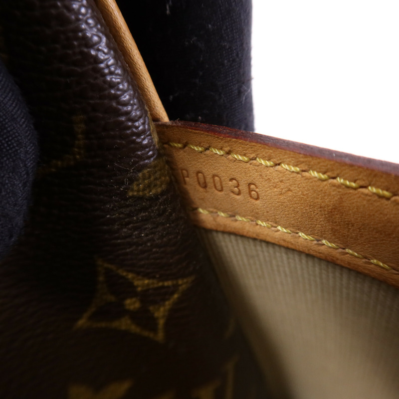 LOUIS VUITTON Monogram Reporter GM金扣肩背袋-8