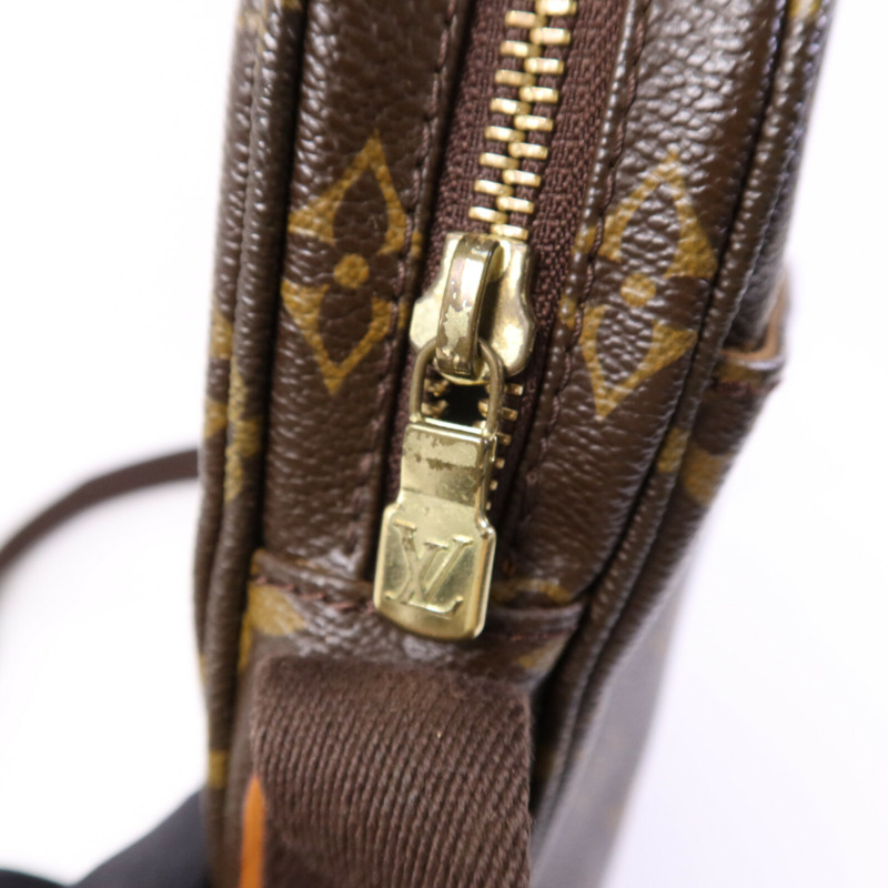 LOUIS VUITTON Monogram Trotteur Beaubourg金扣肩背袋-5