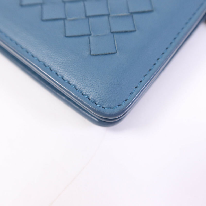 BOTTEGA VENETA 牛皮皮革WOC Shoulder bag鏈帶肩背袋-12