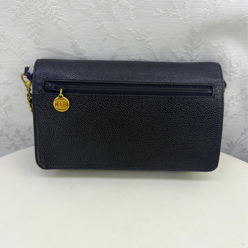 Chanel black colour wallet-2