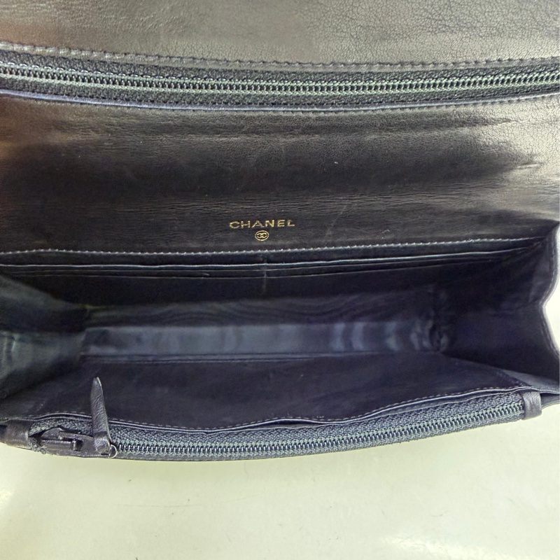 Chanel black colour wallet-6