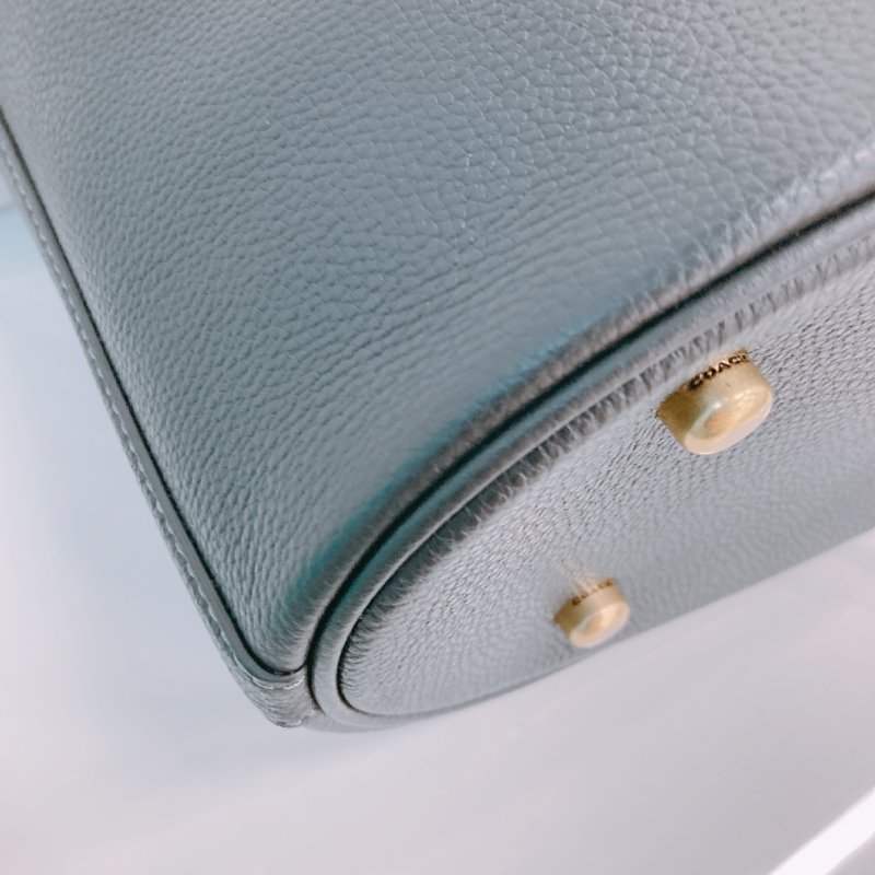MS0651 Coach 蔻馳水桶兩用包包 Willow Calfskin Black-5