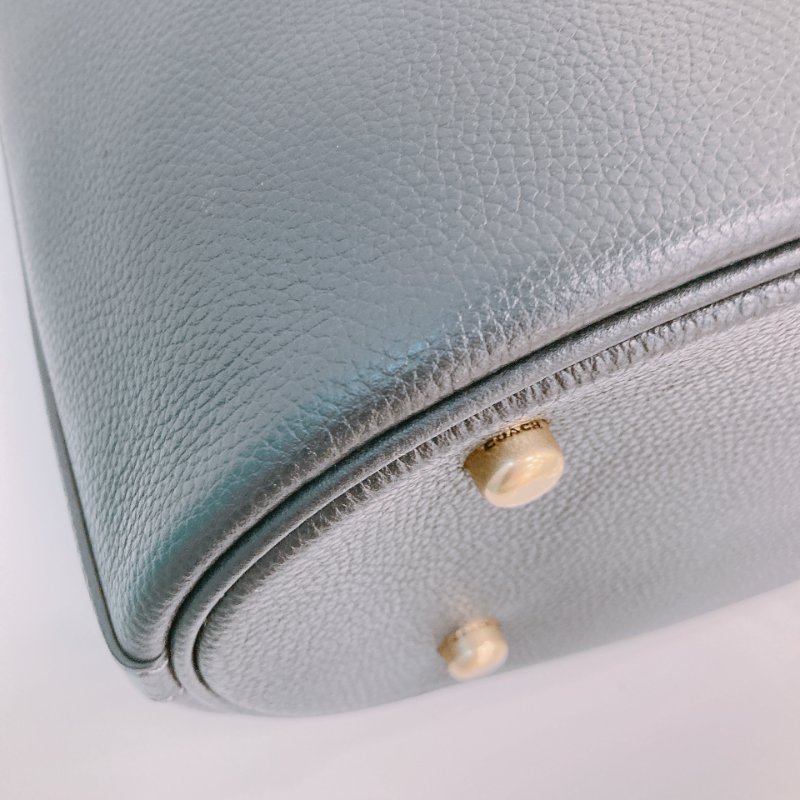 MS0651 Coach 蔻馳水桶兩用包包 Willow Calfskin Black-7