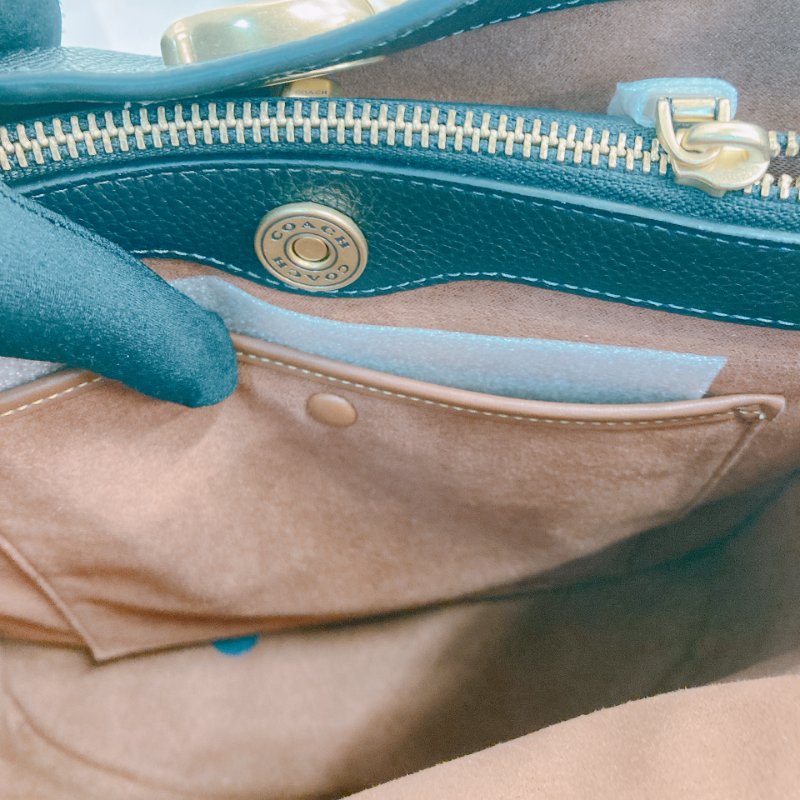 MS0651 Coach 蔻馳水桶兩用包包 Willow Calfskin Black-14