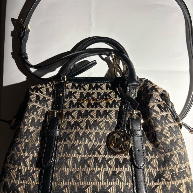 MK logo 帆布 包-2