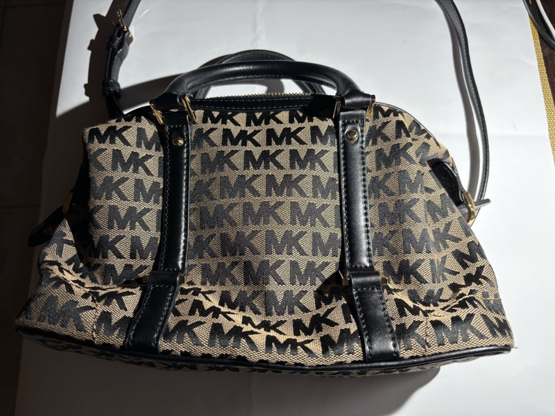 MK logo 帆布 包-6