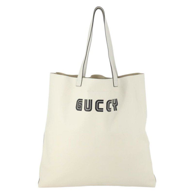 【日本直送】GUCCI Elton John 聯名系列手袋 白色皮革 512982 正品 YKZ744A-1