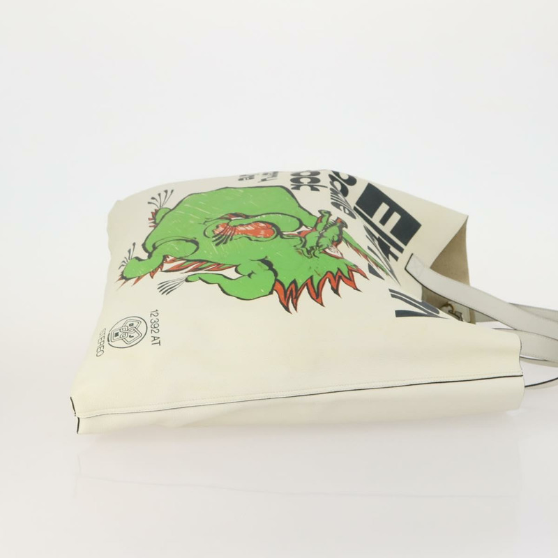 【日本直送】GUCCI Elton John 聯名系列手袋 白色皮革 512982 正品 YKZ744A-2