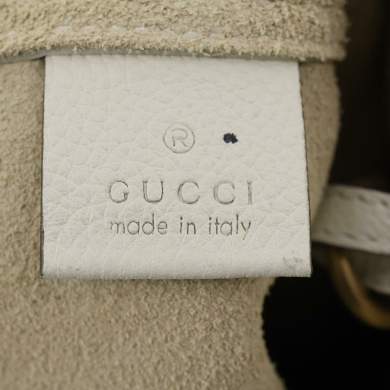 【日本直送】GUCCI Elton John 聯名系列手袋 白色皮革 512982 正品 YKZ744A-8