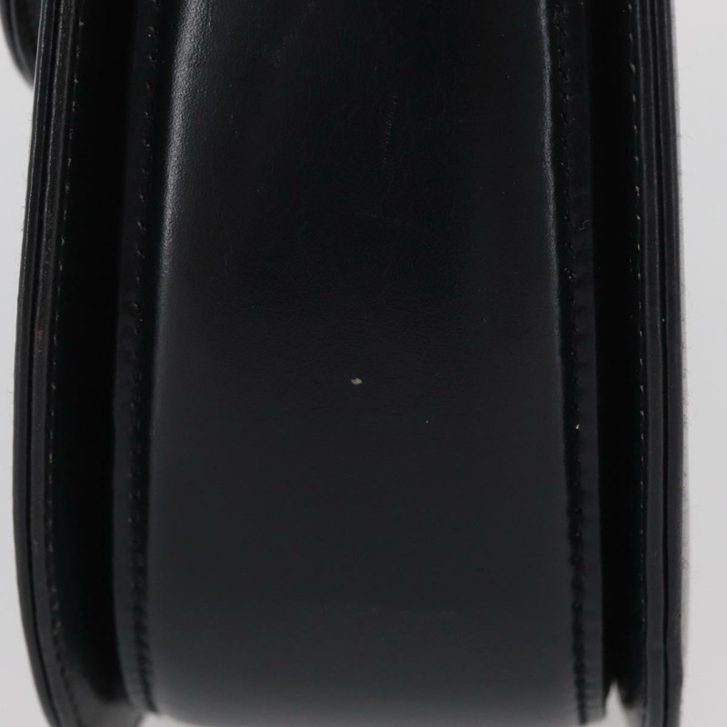 【日本直送】GUCCI 竹節手提包 皮革 黑色 金色 000 1781 0633 正品 BAZ077A-3