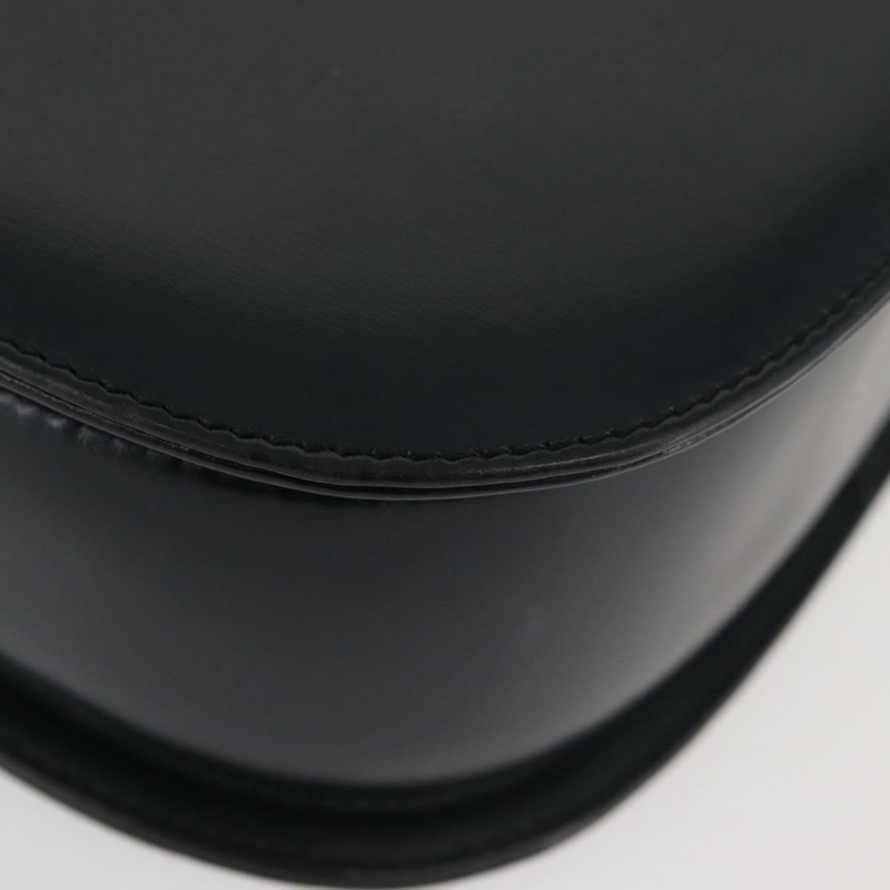 【日本直送】GUCCI 竹節手提包 皮革 黑色 金色 000 1781 0633 正品 BAZ077A-14