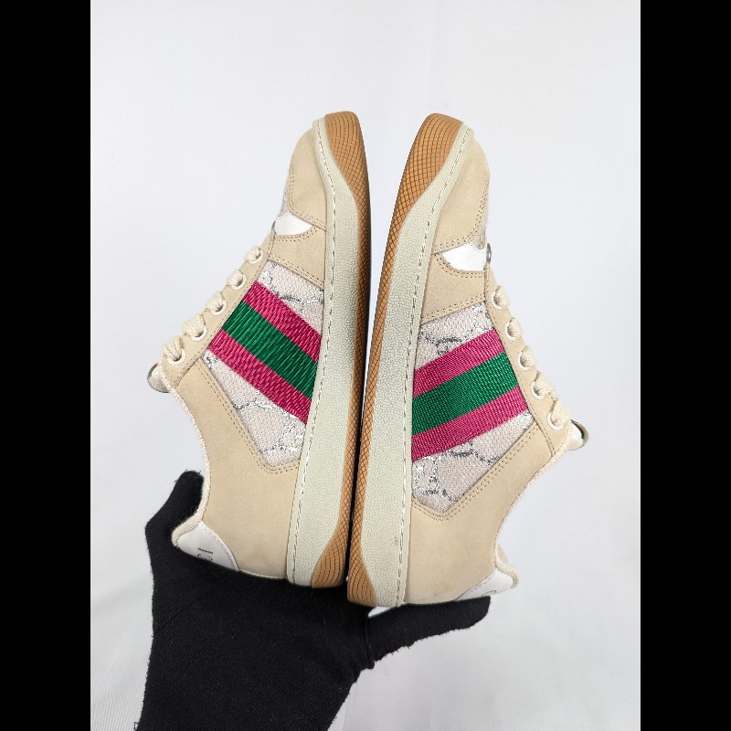 莉亞精品♡Gucci Screener髒髒鞋 尺碼35 二手美品-5