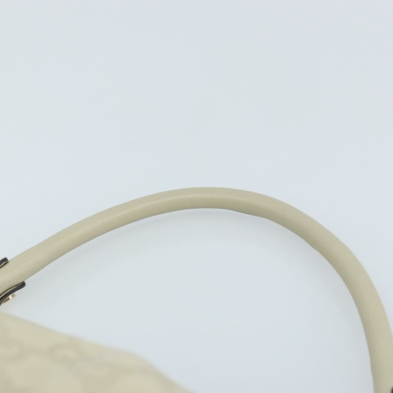 【日本直送】GUCCI GG帆布 Guccissima Abbey 手提包 皮革 象牙色 金色 190525 正品 BAZ023A-7