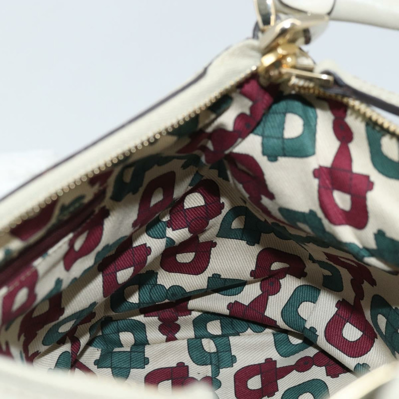 【日本直送】GUCCI GG帆布 Guccissima Abbey 手提包 皮革 象牙色 金色 190525 正品 BAZ023A-19