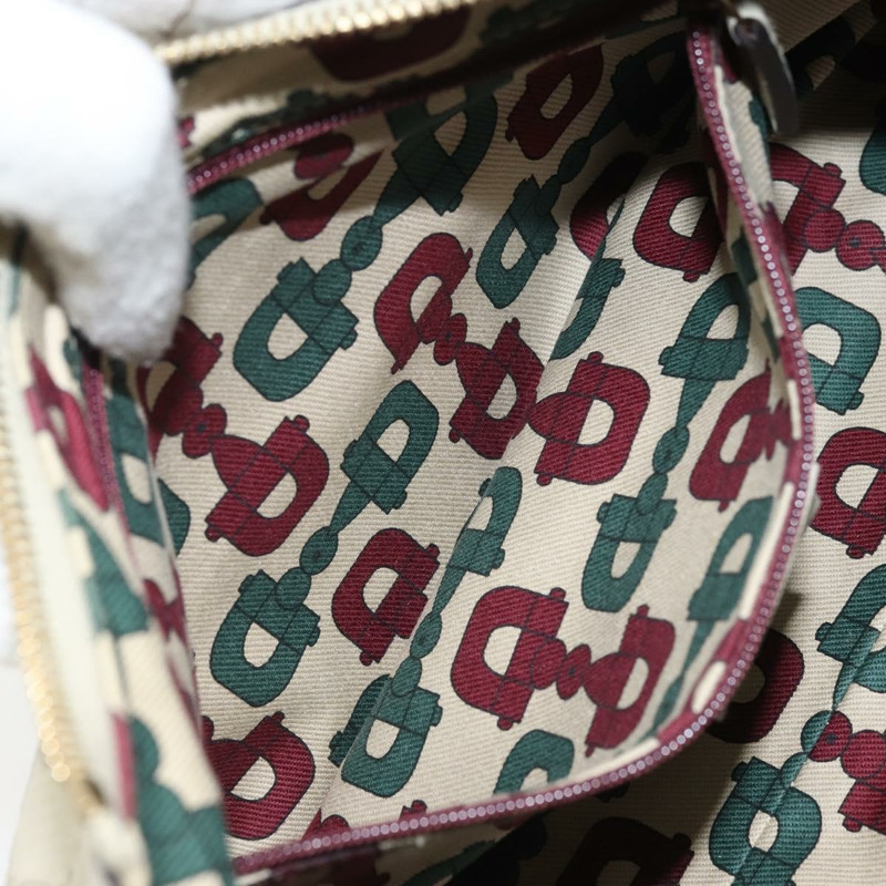 【日本直送】GUCCI GG帆布 Guccissima Abbey 手提包 皮革 象牙色 金色 190525 正品 BAZ023A-22