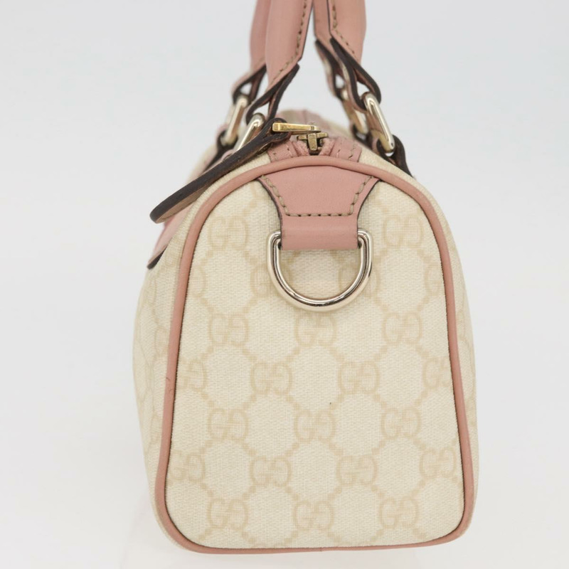 【日本直送】GUCCI GG Supreme Sherry Line 手提包 PVC 象牙金 190257 正品 BAZ055A-3