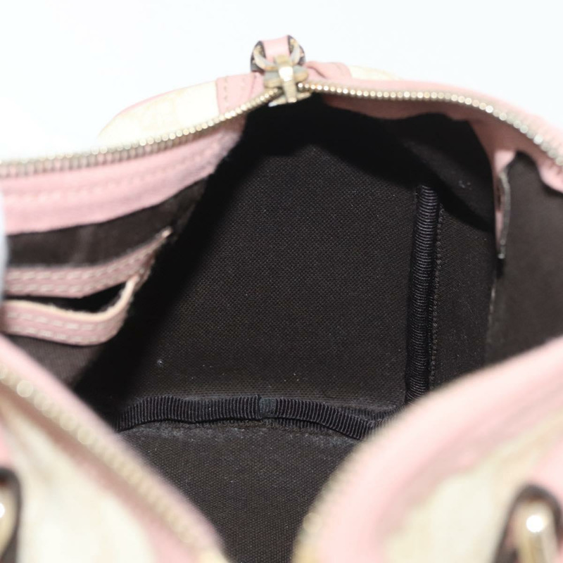 【日本直送】GUCCI GG Supreme Sherry Line 手提包 PVC 象牙金 190257 正品 BAZ055A-18