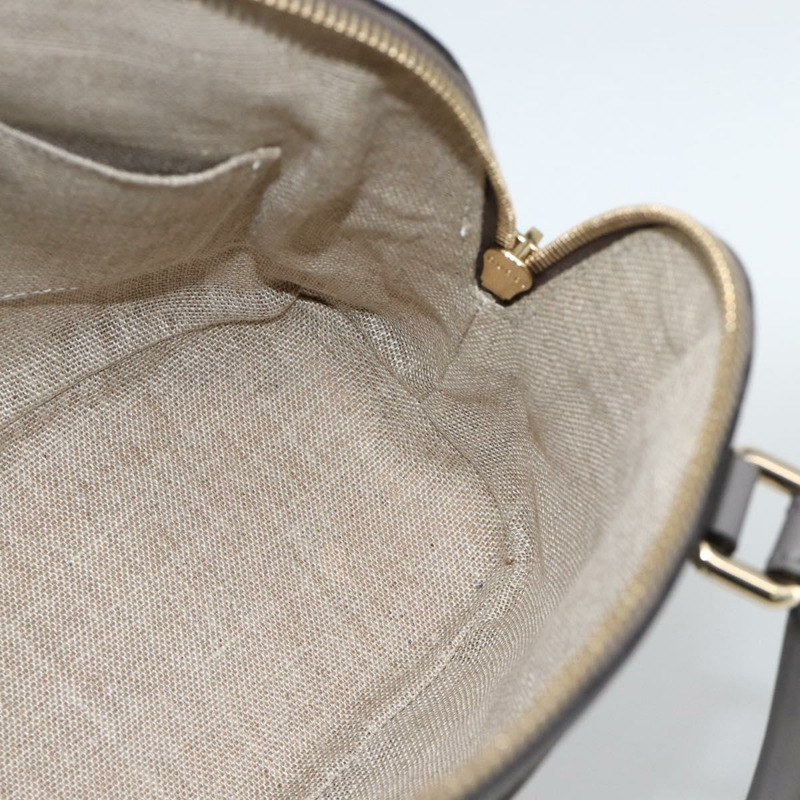 【日本直送】GUCCI Micro GG 帆布 Guccissima 手袋 皮革 暢貨中心 灰色 449654 正品 174361A-20