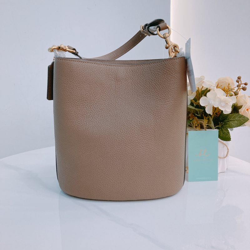 MS0652 Coach 蔻馳小號水桶兩用包包 Willow 19 Calfskin Brown-1