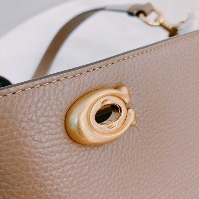 MS0652 Coach 蔻馳小號水桶兩用包包 Willow 19 Calfskin Brown-7