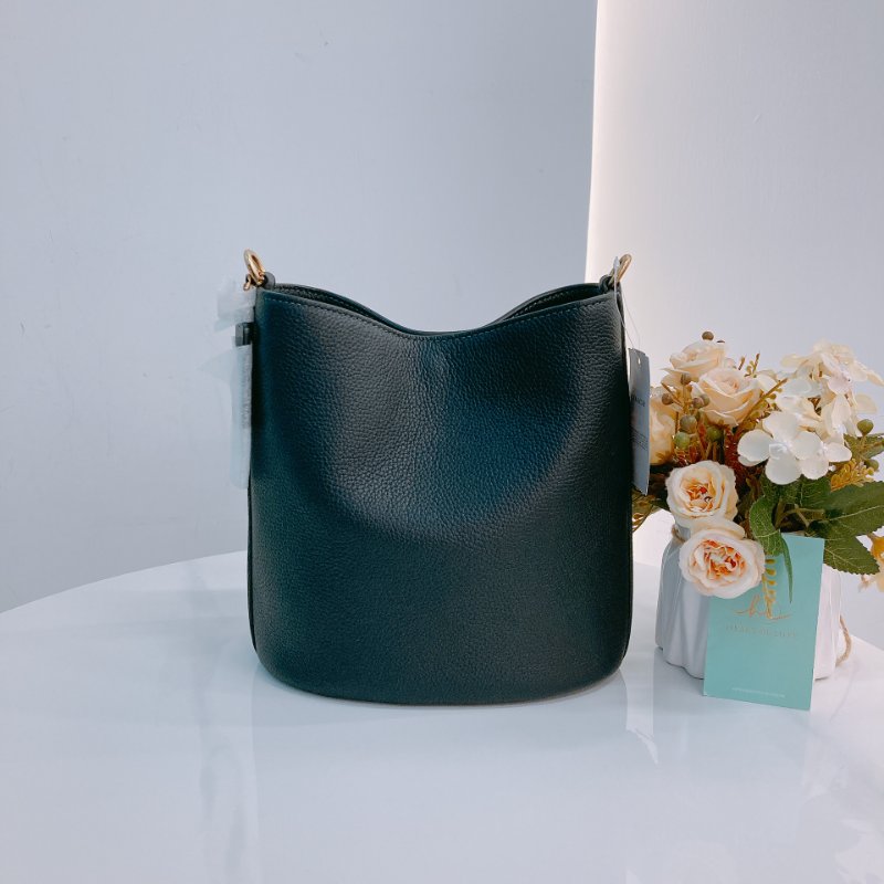 MS0653 Coach 蔻馳小號水桶兩用包包 Willow 19 Calfskin Black-2