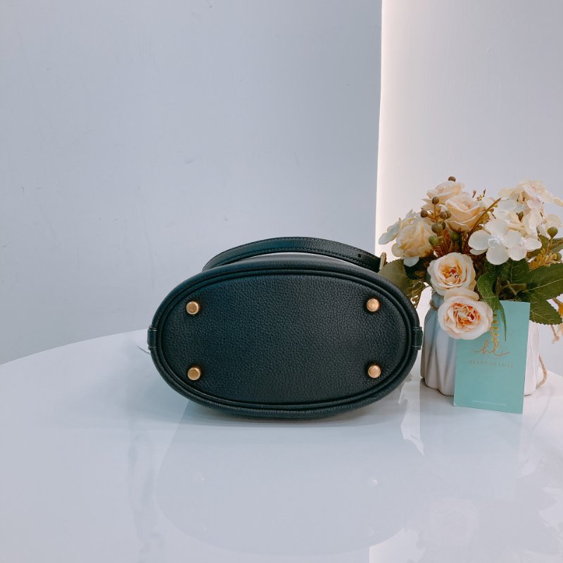 MS0653 Coach 蔻馳小號水桶兩用包包 Willow 19 Calfskin Black-6