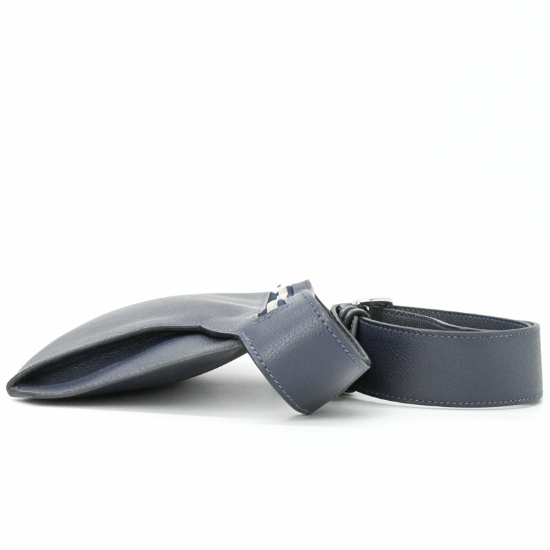 愛馬仕 Ultra Pla 24 Cross Evercolor 斜背包,海軍藍,Z 字印記-4