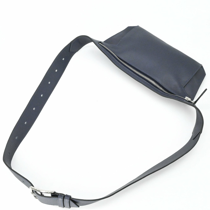 愛馬仕 Ultra Pla 24 Cross Evercolor 斜背包,海軍藍,Z 字印記-7